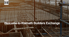 Desktop Screenshot of klamathbuilders.com